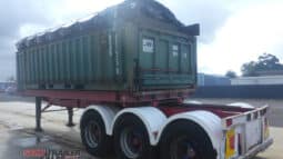 
										1989 Krueger 20FT Retractable Tipping Skel With Container BI full									
