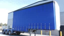 2008 Krueger 12 Pallet Dropdeck Curtainsider A Trailer 4.6M