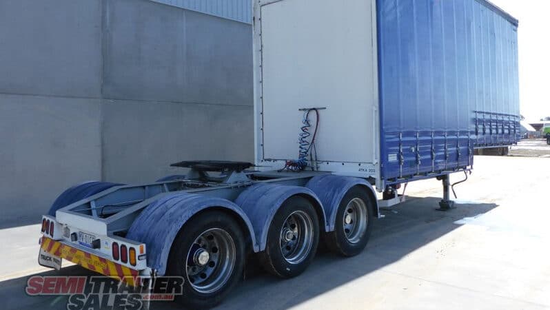 
								2008 Krueger 12 Pallet Dropdeck Curtainsider A Trailer 4.6M full									