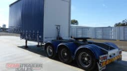 
										2008 Krueger 12 Pallet Dropdeck Curtainsider A Trailer 4.6M full									