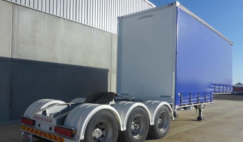 
								2020 Krueger 12 Pallet Dropdeck Curtainsider A Trailer With full									