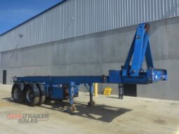 1984 Fruehauf 20FT Tipping Skel