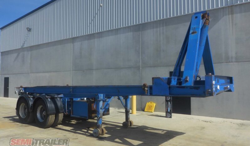 
								1984 Fruehauf 20FT Tipping Skel full									