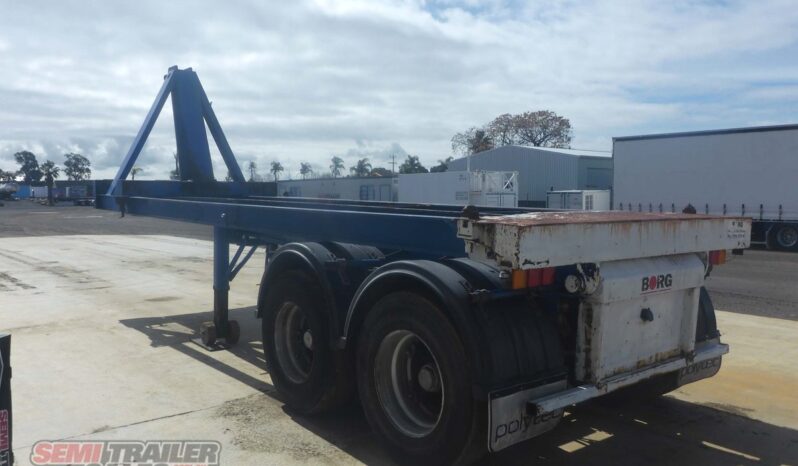 
								1984 Fruehauf 20FT Tipping Skel full									