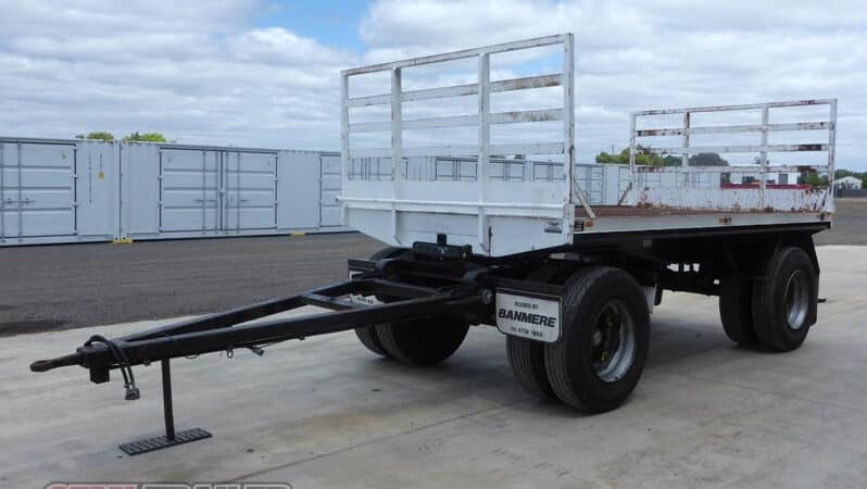 
								1996 Custom Banmere FLAT TOP DOG Trailer full									