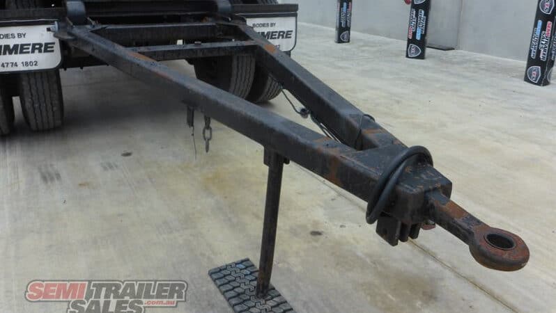 
								1996 Custom Banmere FLAT TOP DOG Trailer full									