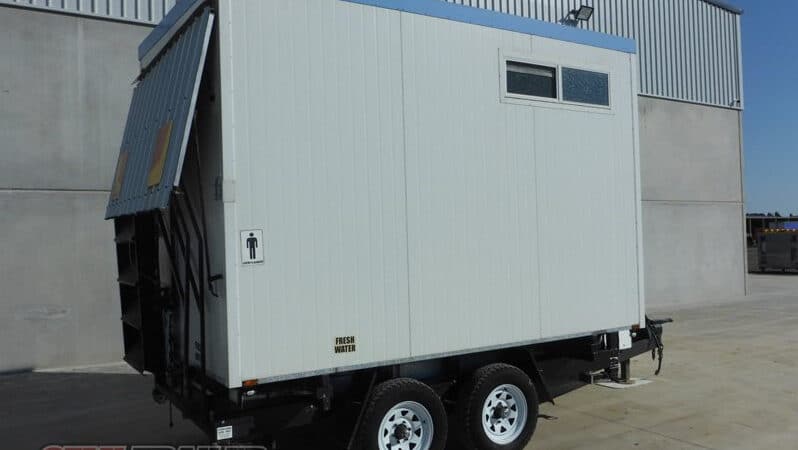 
								2009 Custom Unique Portable Toilet Block Trailer full									