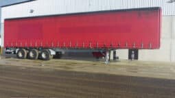 2007 Krueger 24 Pallet Curtainsider With Tailgate Loader