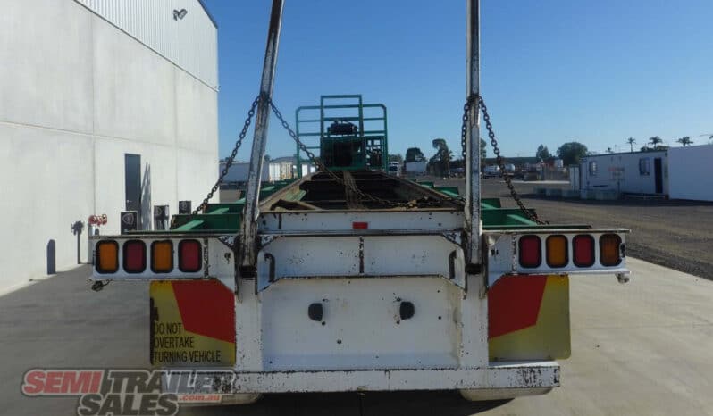 
								1983 Krueger Skid OFF FLAT TOP Trailer full									