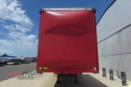 
										2009 Barker 12 Pallet FLAT Deck Curtainsider A Trailer full									