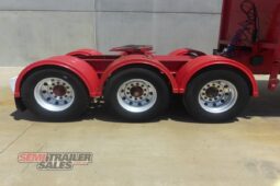 
										2009 Barker 12 Pallet FLAT Deck Curtainsider A Trailer full									