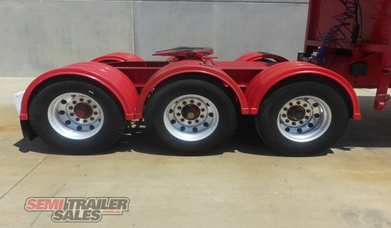 
								2009 Barker 12 Pallet FLAT Deck Curtainsider A Trailer full									