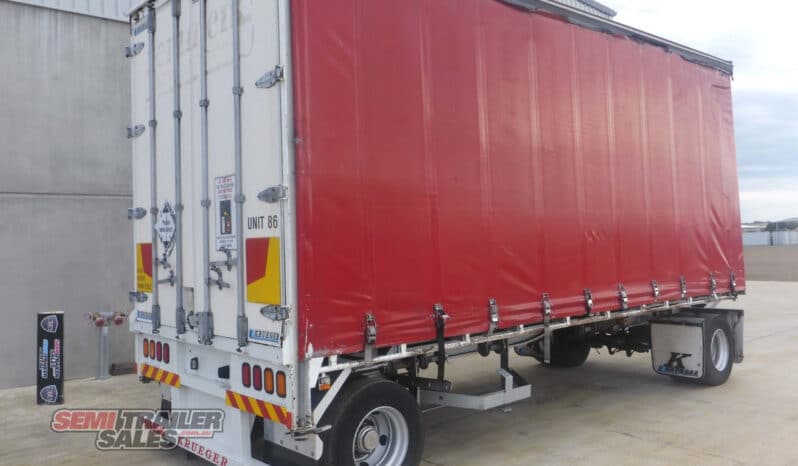 
								2009 Krueger 10 Pallet DOG Curtainsider full									