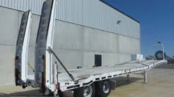 
										2004 J Smith & Sons Tandem Beavertail Plant Trailer full									