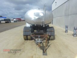 
2001 Custom 4,000 Litre Aluminium DOG Tanker full									