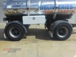 
2001 Custom 4,000 Litre Aluminium DOG Tanker full									