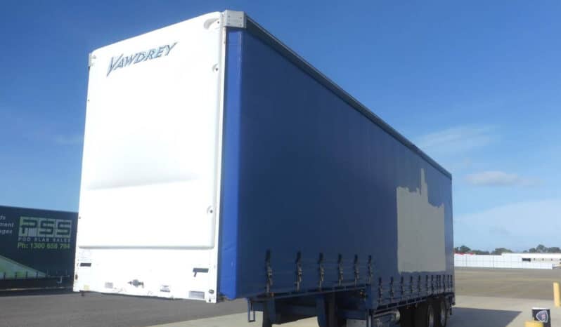 
								2012 Vawdrey 16 Pallet Bogie Dropdeck Curtainsider full									