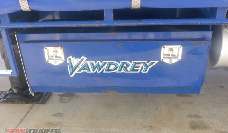 
								2012 Vawdrey 16 Pallet Bogie Dropdeck Curtainsider full									