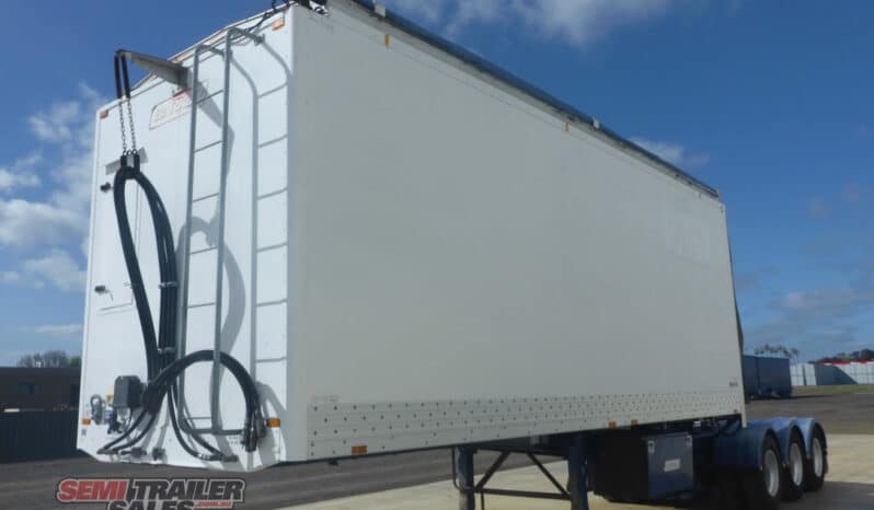 
								2009 Barker Walking FLOOR A Trailer full									