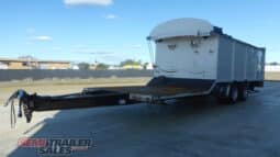 
										2018 BTE Plant Walking FLOOR PIG Trailer full									