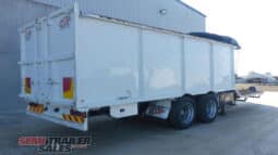 
										2018 BTE Plant Walking FLOOR PIG Trailer full									