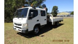 
										2018 Fuso Canter 715 with crane full									
