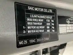 
										2024 MG ZS AZS1 MY24 Excite Silver 4 Speed Automatic Wagon full									