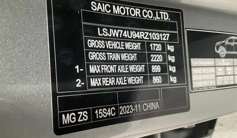 
								2024 MG ZS AZS1 MY24 Excite Silver 4 Speed Automatic Wagon full									