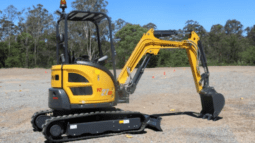 
New yuchai U27 2.7T Zero Swing Excavator full									