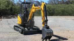 
New yuchai U27 2.7T Zero Swing Excavator full									