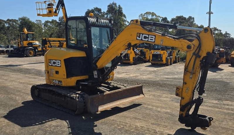 
								2018 JCB 48Z MINI EXCAVATOR U4824 full									