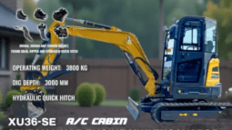 2025 UX36-SE A/C Cabin 25 Hp Yanmar Engine Mini