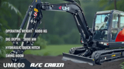 UME60 A/C Cabin 52 Hp Yanmar Engine