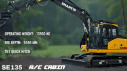 2025 SE135 A/C Cabin 115Hp Cummins engine