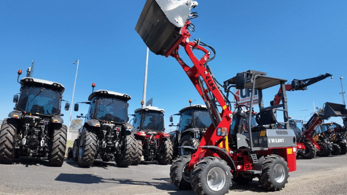New Uhi UWL807 25 Hp Kubota Engine mini Loader