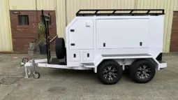 New XL Tradesman Trailer, with huge 9.6 x 5′ storage
