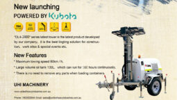 
										New KUBOTA ENGINE DL4 -2000 9m Rectangle LED LIGHT TOWER full									