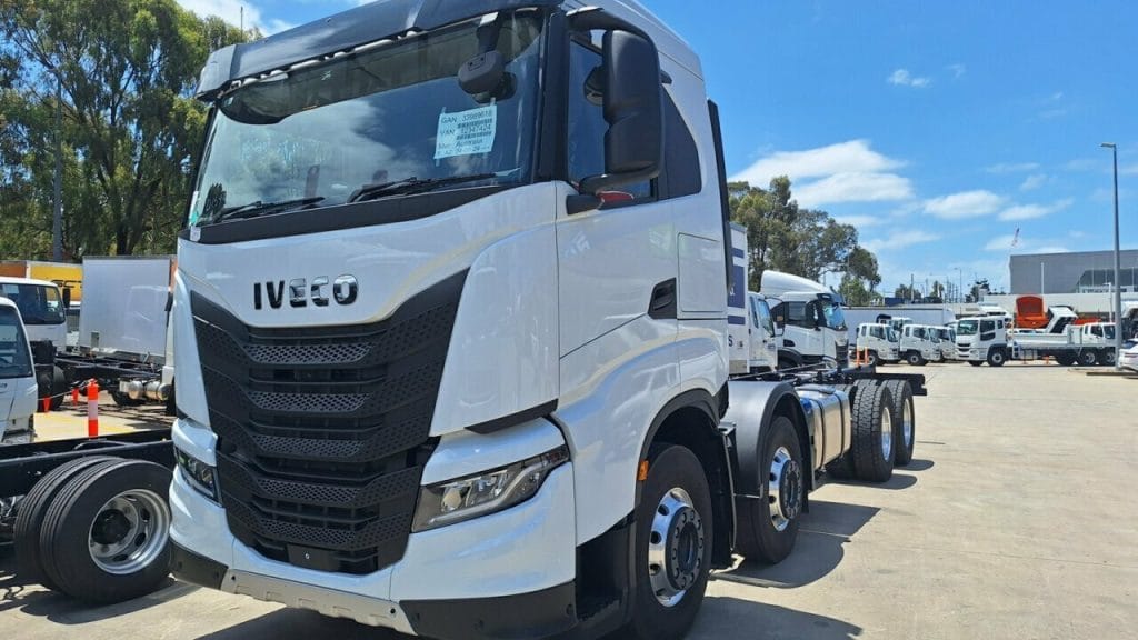 2024 New Iveco S-Way Cab Chassis