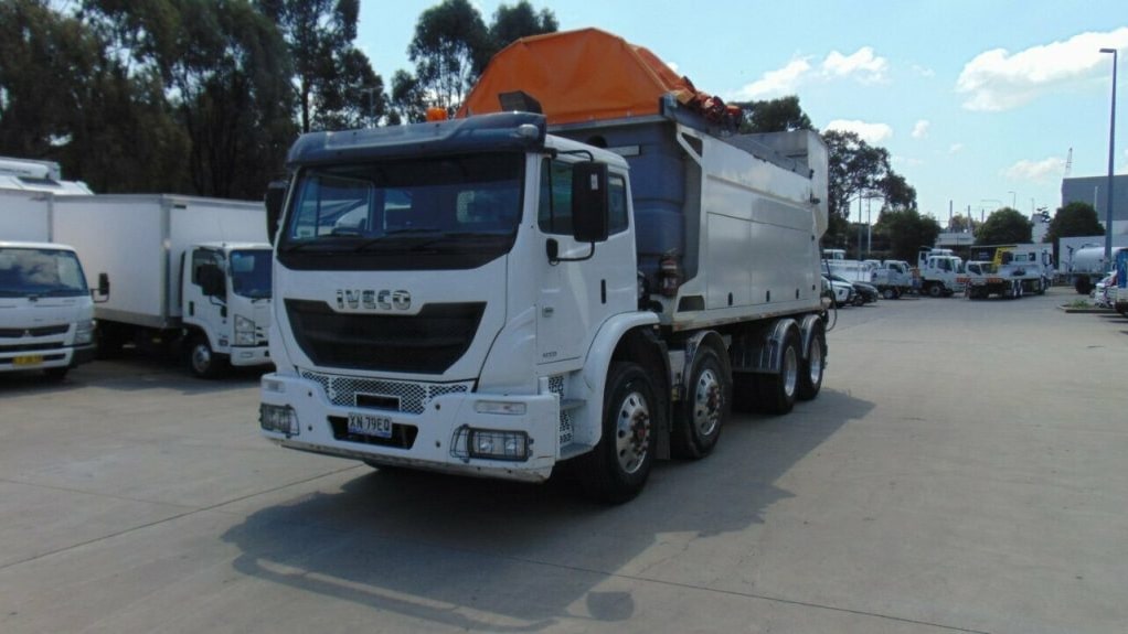 2018 Used Iveco Acco Concrete Pump Body