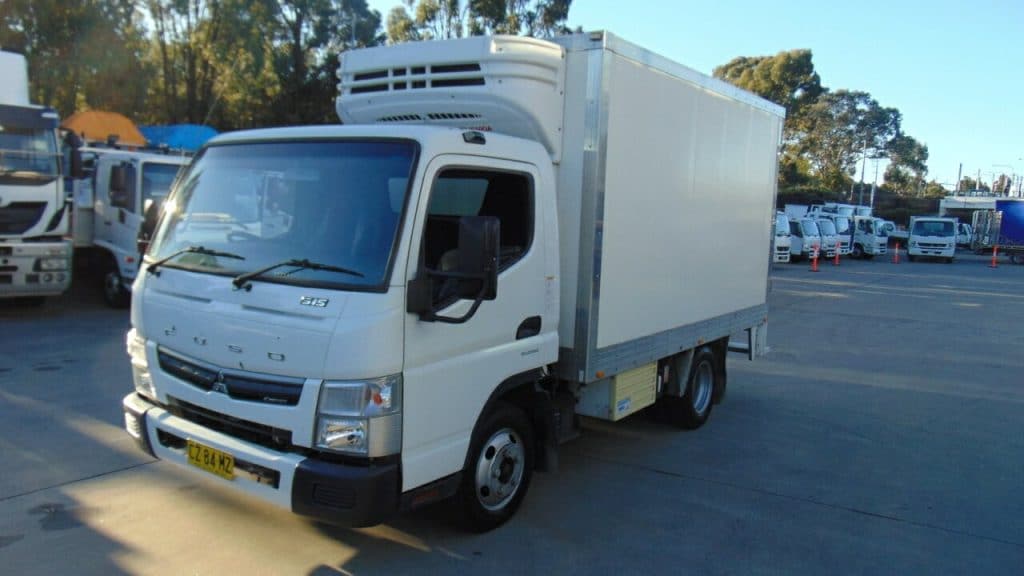 2018 Used Fuso Canter Refrigerated Truck