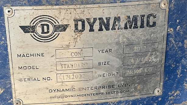 2017 Used Dynamic 4 1/4 FT Cone Crushers