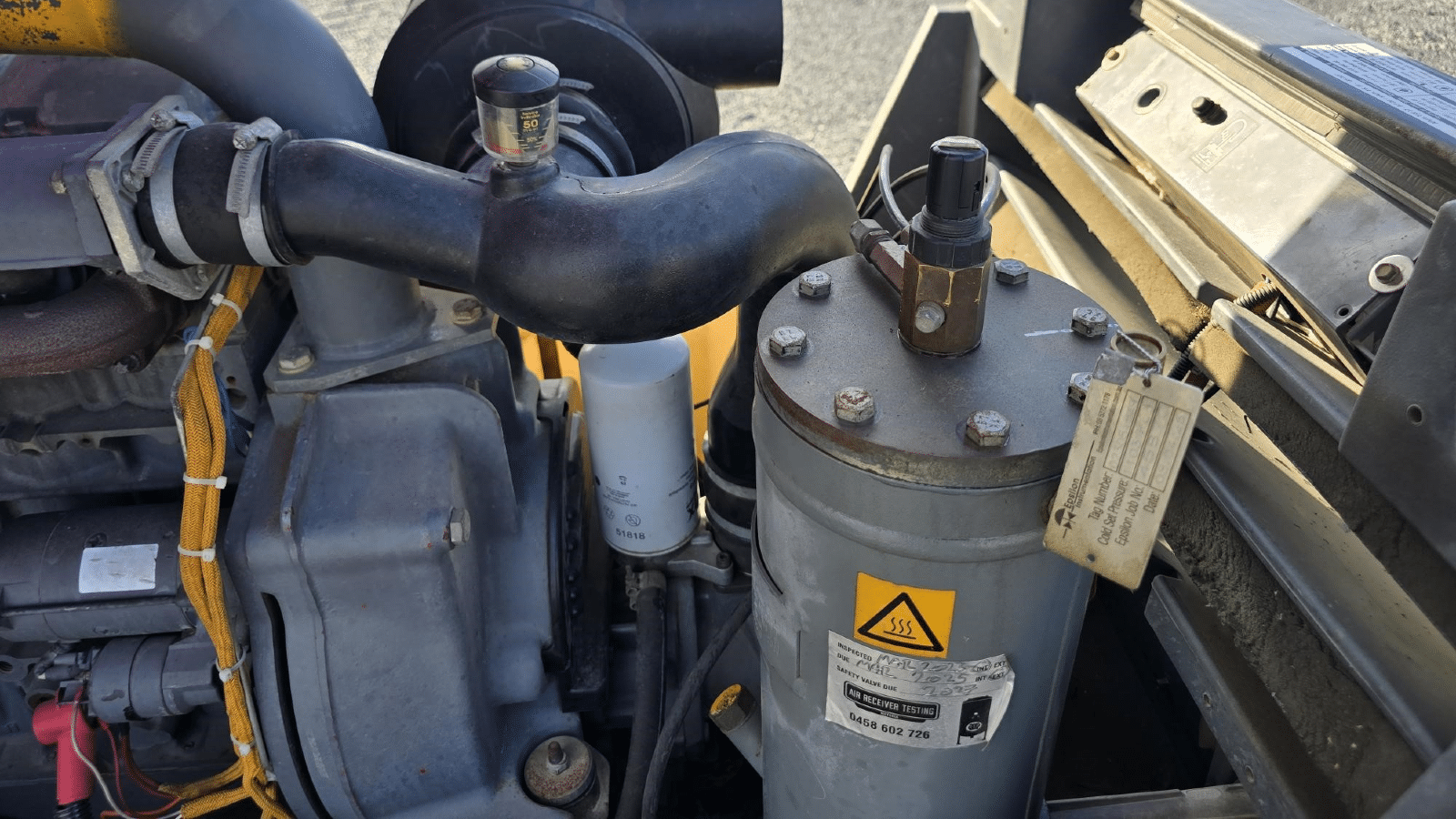 2010 Used Atlas Copco XAS130DD7 Air Compressors