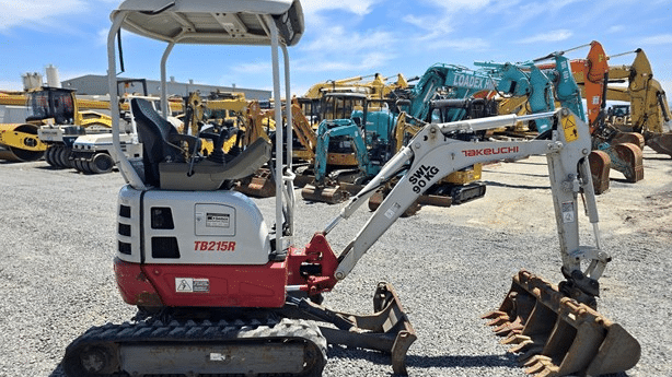 2019 Used Takeuchi TB215R Excavators