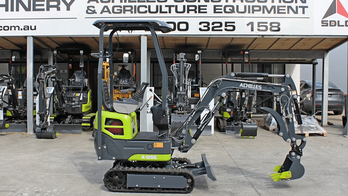 2025 New Achilles A12SE Mini Excavators