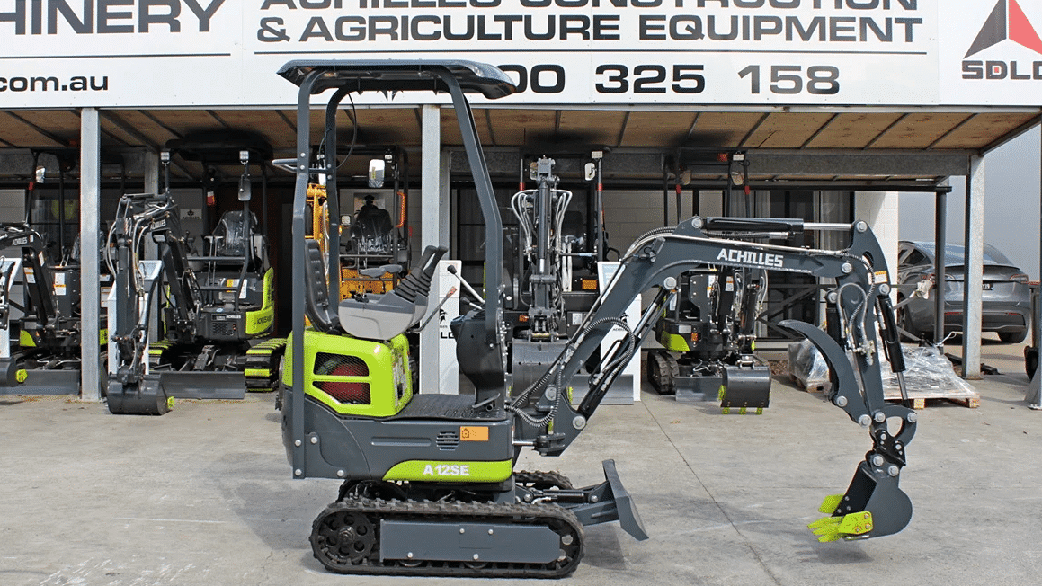 2025 New Achilles A12SE Mini Excavators