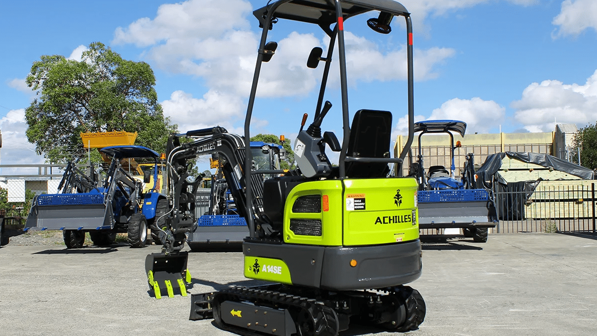 2025 New Achilles A14SE Mini Excavators
