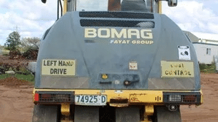2012 Used Bomag BW25RH Roller Compactors