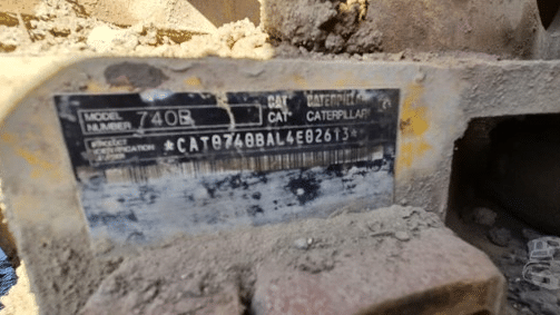 2013 Used Caterpillar 740 Dump Truck