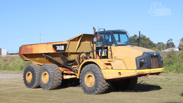 2012 Used Caterpillar 740 Dump Truck