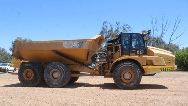 2018 Used Caterpillar 745 Dump Truck
